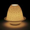 podświetlony lampion tlight porcelanowy na Boże narodzenie